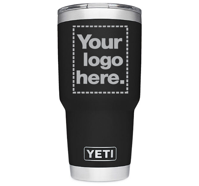 Engraved Tahoe Blue Yeti Cups